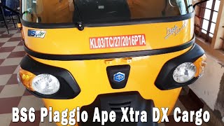 BS6 Piaggio Ape Xtra  5 Feet Load Body 3 Wheeler Pickup | Specs Review of Ape Pickup 33-Wheeler