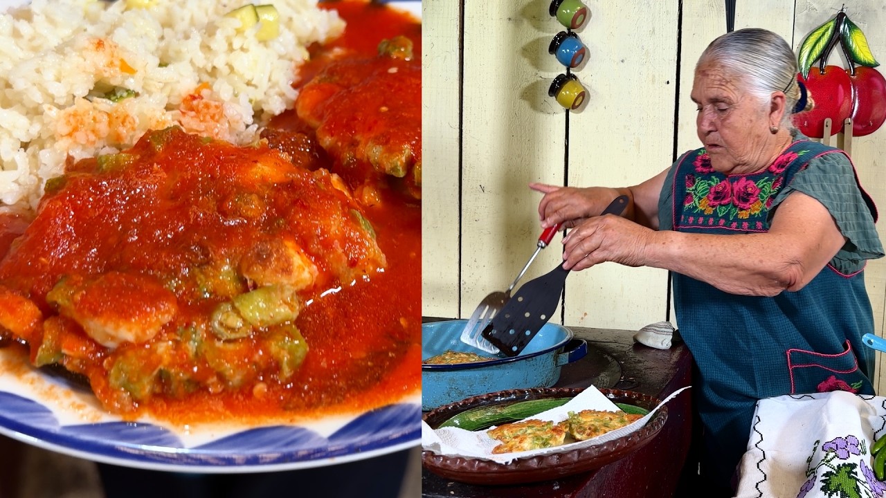 Receta Fácil de Tortitas de Ejote con Pollo | De Mi Rancho A Tu Cocina