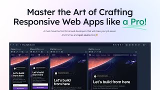 Discover Responsively to test web responsiveness