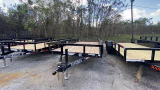 83x16 East Texas Utility Trailer