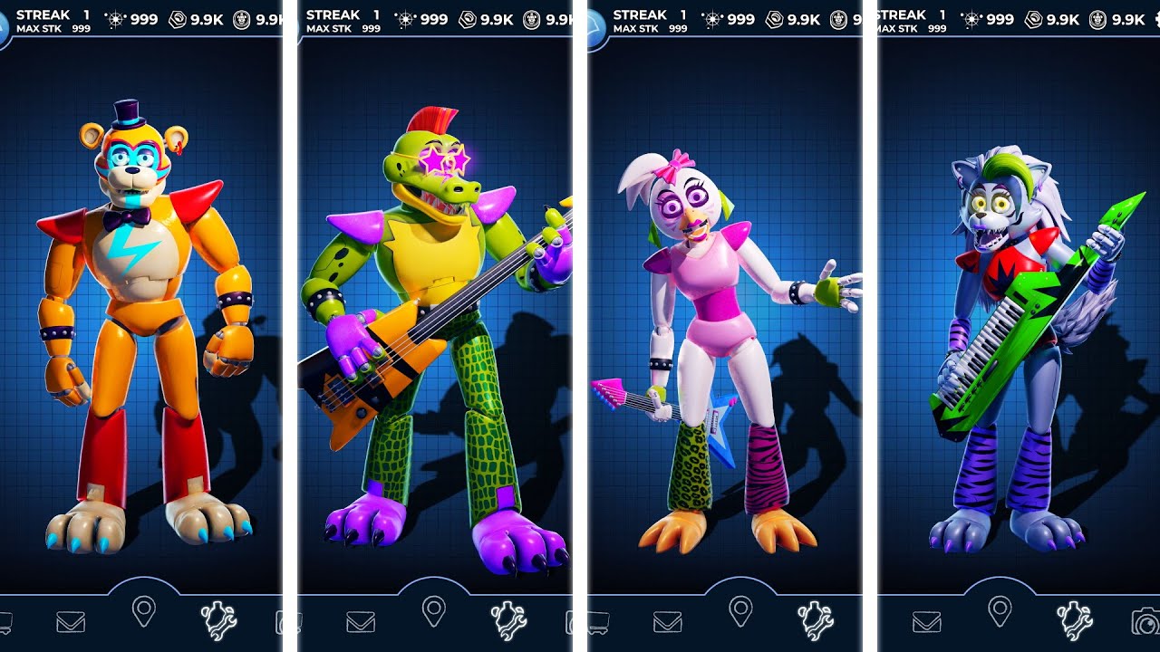 Fnaf Security Breach Characters