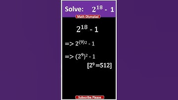 Math Olympiad Question_Algebra Equation_You can solve it #mathstricks #matholympiad