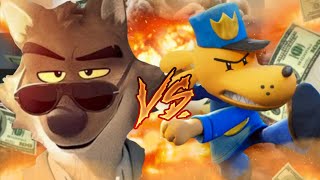 Mr. Wolf vs. Dog Man 
