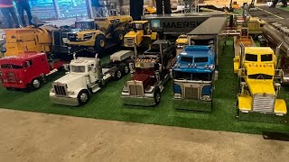 1/14 Tamiya Trucks and construction equipment at Best Scale Semi & Equipment Show. Marysville Ohio