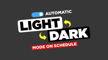 Automatic Light/Dark Mode in Windows 10