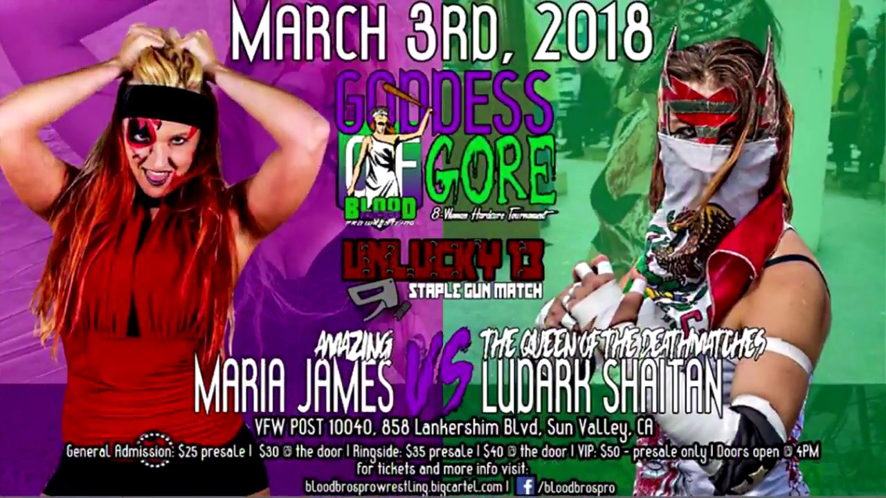 Amazing Maria Amazing Maria comes to Southern California! BLOOD Brothers Pro ...