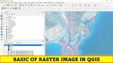 QGIS Tutorials 42: Basic of Raster image in QGIS | Single & Multi-Spectral Images