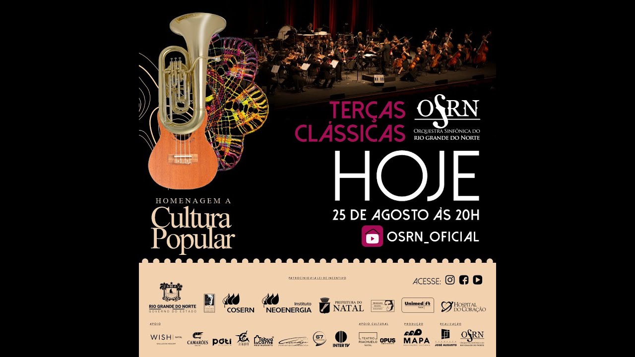 Terças Clássicas - Movimento Sinfônico OSRN Agosto 2020