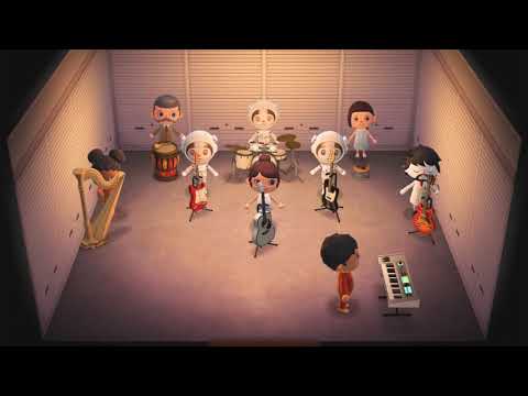 Villagers perform Still Alive from Portal | Animal Crossing: New Horizons