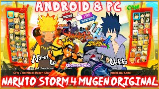 NARUTO STORM 4 Mugen FULL Story Mode : All Ultimate Jutsu | Game Naruto Android Terbaik 2022