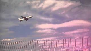 E-767 AWACS 離陸 Boeing radar site