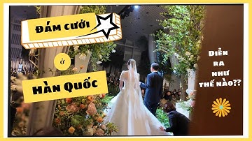 Lần đầu tiên đi đám cưới ở Hàn Quốc l Đồ ăn nhiều thôi rồi l #damcuoi #cuocsonghanquoc