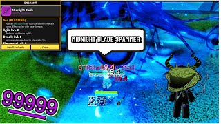 Blessed midnight blade honor hunt (UPD 21) | Blox fruits