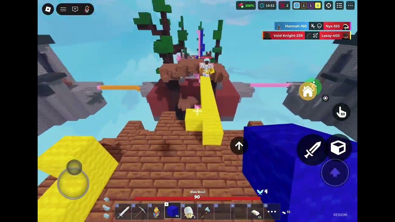 Raw bed wars footage