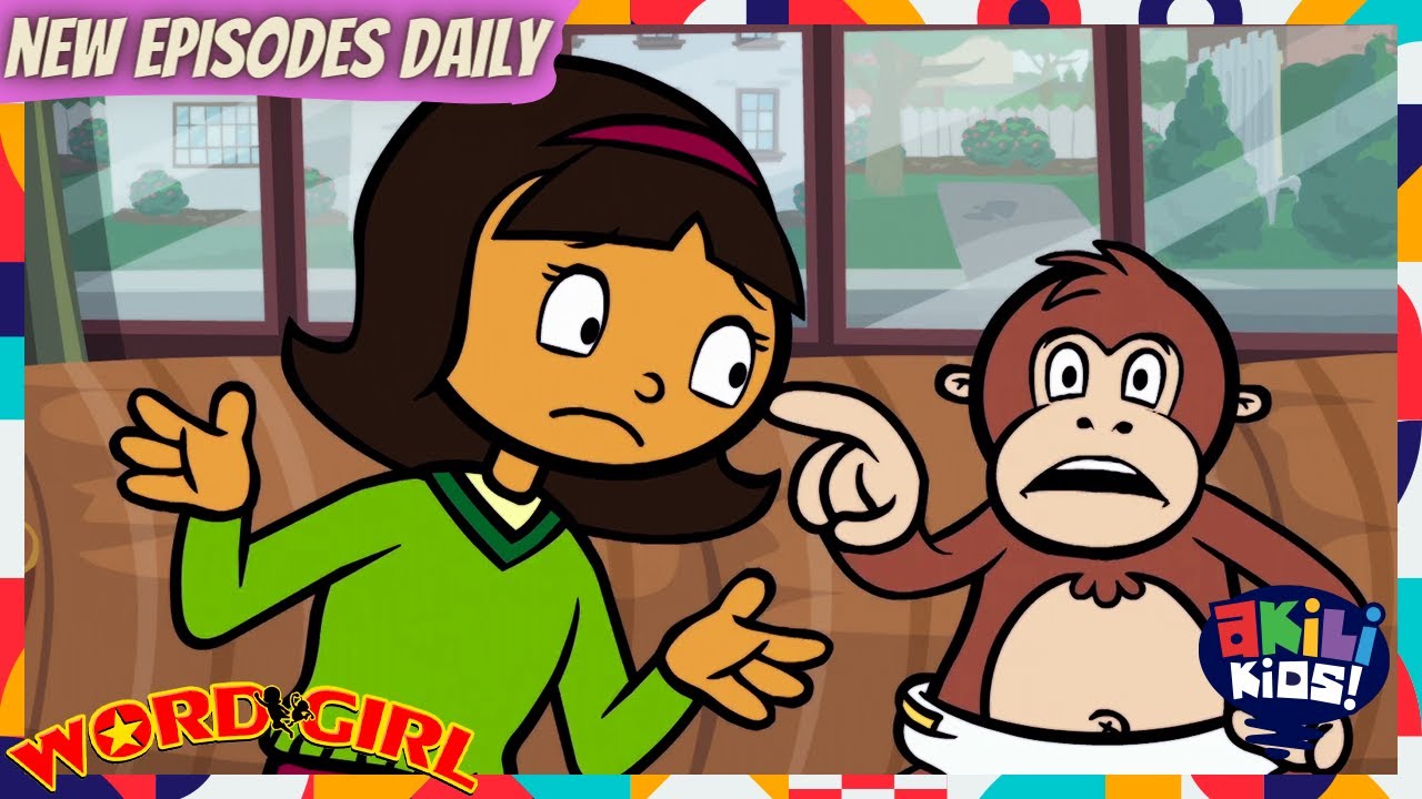 WordGirl | There's No V In Team! | Akili Kids! - YouTube