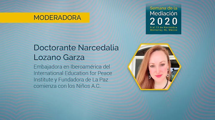 SEMANA DE LA MEDIACIN 2020 (Conferencia Doctorante...