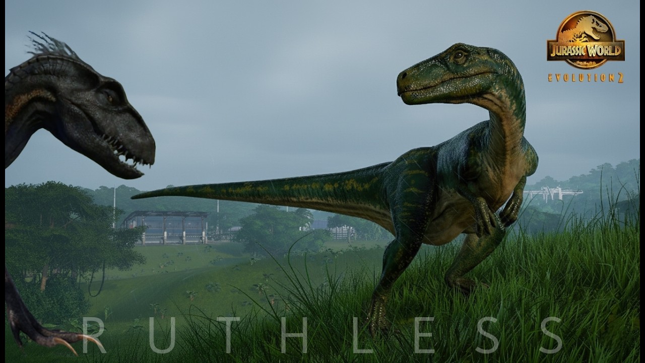 🧬 Hybrid Herrerasaurus vs Indoraptor – Survival of the Fiercest! 🦖 