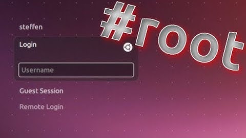 Enable Root Account - Ubuntu 13.04
