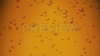 Beautiful Beer Bubbles Rising Up Stock Motion Graphics