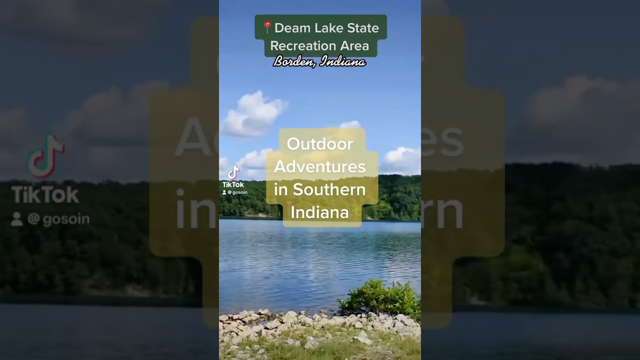 Unwind in Southern Indiana at Deam Lake StateRecreation Area. 