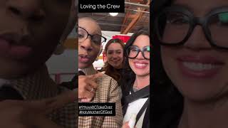 BTS WITH AISHA HINDS #911onabc