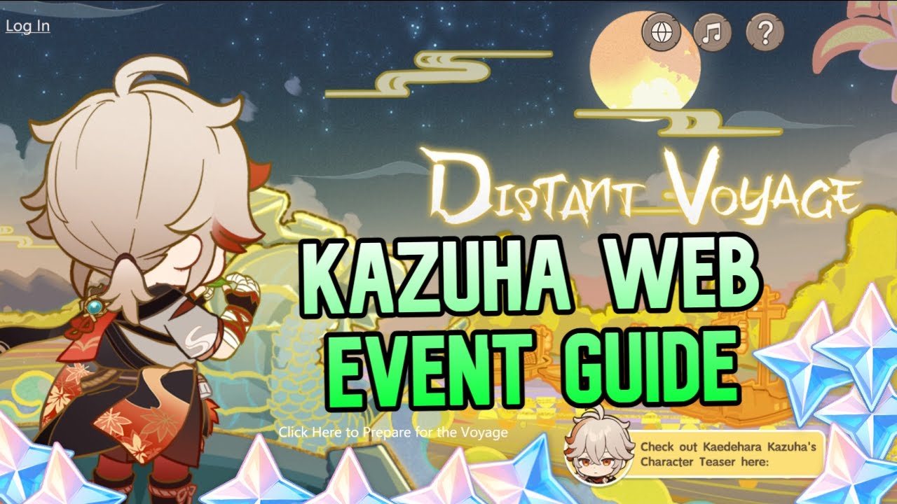 Kazuha web event