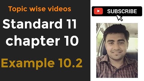NCERT Physics class 11 chapter 10 EXAMPLE 10.2 #physicsuniversewithjaiminshah
