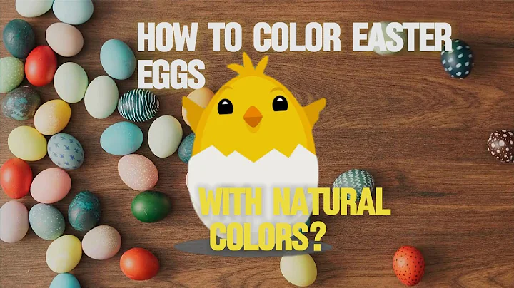🌸🐣 How to Color Your Easter Eggs with Food!  | Natural Easter Egg Dye for Kids 🎨🥚#Easter #family