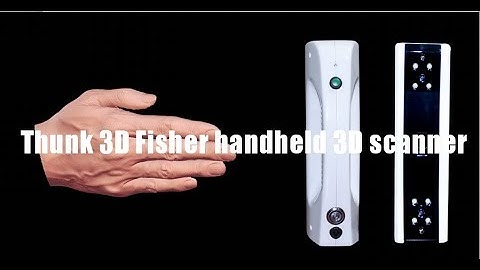 Thunk 3D Fisher Ручной 3D сканер( Demo Video)