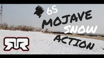 ARRMA MOJAVE 6S SNOW BASH ACTION