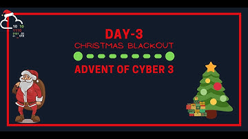 Day 3 - Advent of Cyber 3 Walkthrough | Web Exploitation | TryHackMe