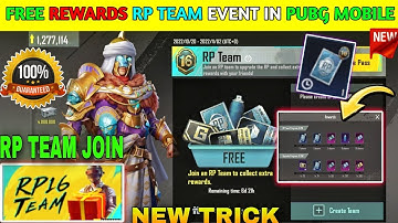 How To Join Rp Team pubg mobile | Rp Team Keise join kare | Rp team Leave Kese Kare | Rp Team Event