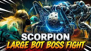 PRAGMATA Gameplay Giant Robot Scorpion Boss Battle