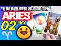 Aries ♈🤩YOU HAVE NO IDEA HOW BIG THIS IS GOING TO GET💍👼🏼 horoscope for today MAY 2 2026 ♈ #aries