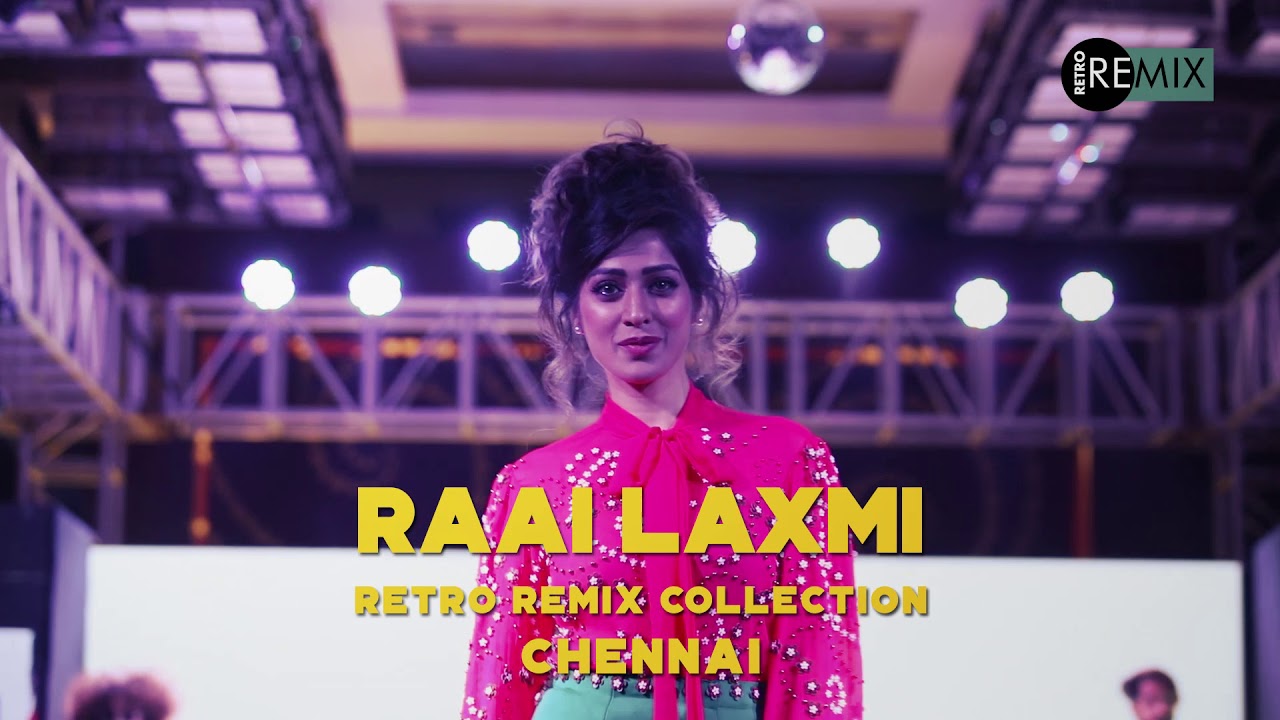 Raai Laxmi Walks The Ramp for Retro Remix Collection | Chennai Showcase
