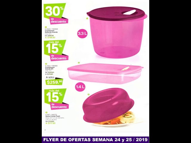 Tupperware Crystalware Redondo Grande 3.3 L