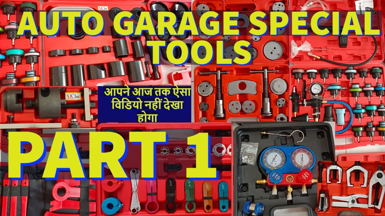 SPECIAL TOOLS FOR AUTO GARAGE, MECHANICAL TOOLS, DENTING PENTING TOOLS, ENGINE REPAIR
