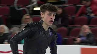 Patrick Blackwell | Junior Men Free Skate | 2025 Prevagen U.S. Figure Skating Championships