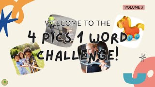 4 Pics 1 Word Challenge | Volume 3 | Easy Level 🔎 Can You Guess Them All? screenshot 3