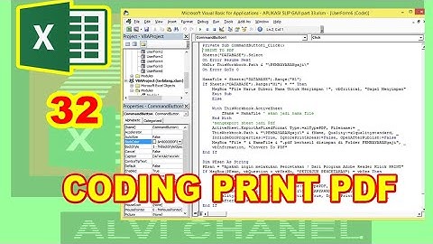 32 Aplikasi Slip Gaji VBA Excel - Coding Print To Pdf untuk Slip Gaji