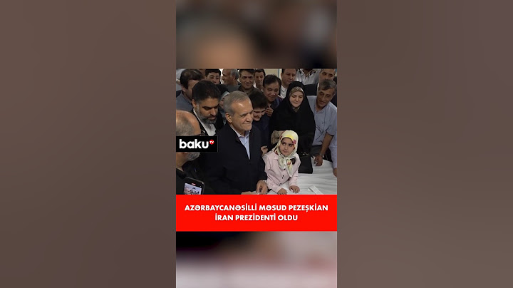 İranda keçirilən seçkilərdə Məsud Pezeşkian prezident seçildi