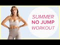 Low Impact Summer Workout - Intense & Apartment Friendly! 🏋️♂️