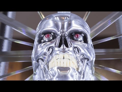 museums in london Simon Denny: Terminator and the irony of artificial intelligence