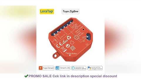 LoraTap ZigBee 3.0 Curtain Switch Module For Roller Blind Shutter Motor Tuya Smart Work with Alexa G