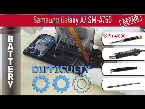 How to replace a ???? Battery Samsung Galaxy A7 SM-A750