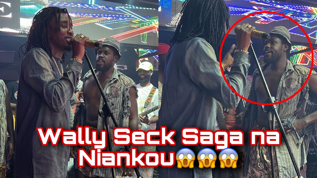 Hé hé Wally Seck dérape 😱 Sagua na Niankou Faramarenne 