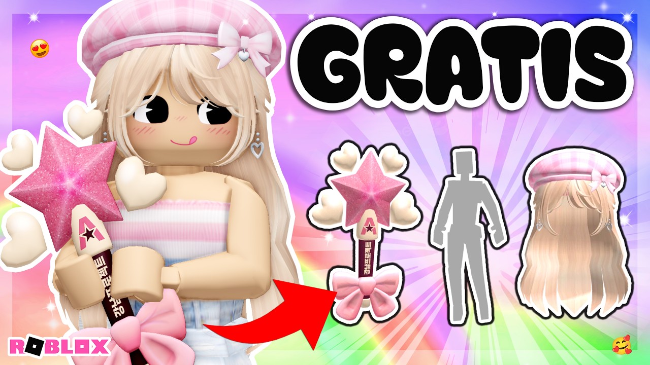 PEGUE HOJE 21 ITENS GRATIS NO ROBLOX