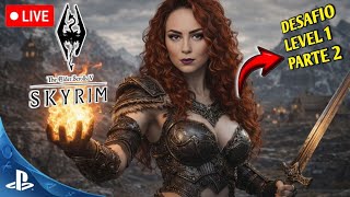 🔴[LIVE] Skyrim Desafio #2  #SkyrimChallenge #Eveskyrim #ps5  #live #skyrim #fypシ #elderscrolls