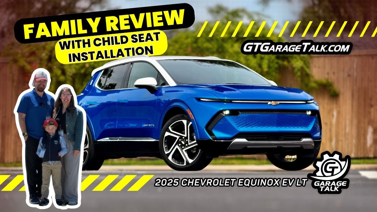 2025 Chevrolet Equinox EV LT // Family Review with Child Seat Installation