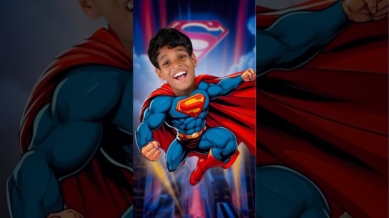 Nimoda bana superhero 🦸😍 